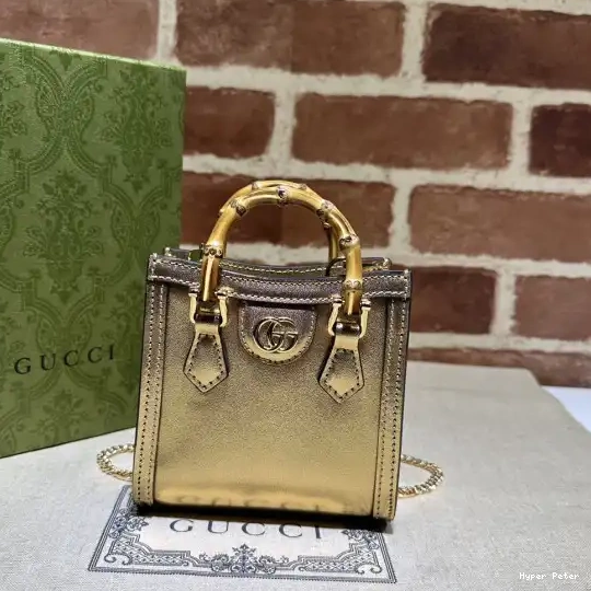 Hyperpeter DIANA BAG-12*12.5*6CM GUCCI MINI SUPER 0605